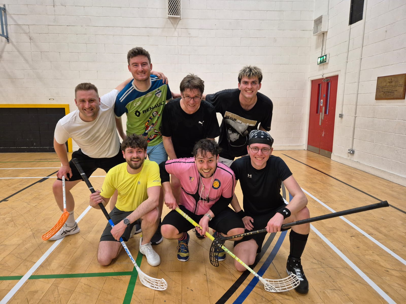 Dublin Druids floorball session