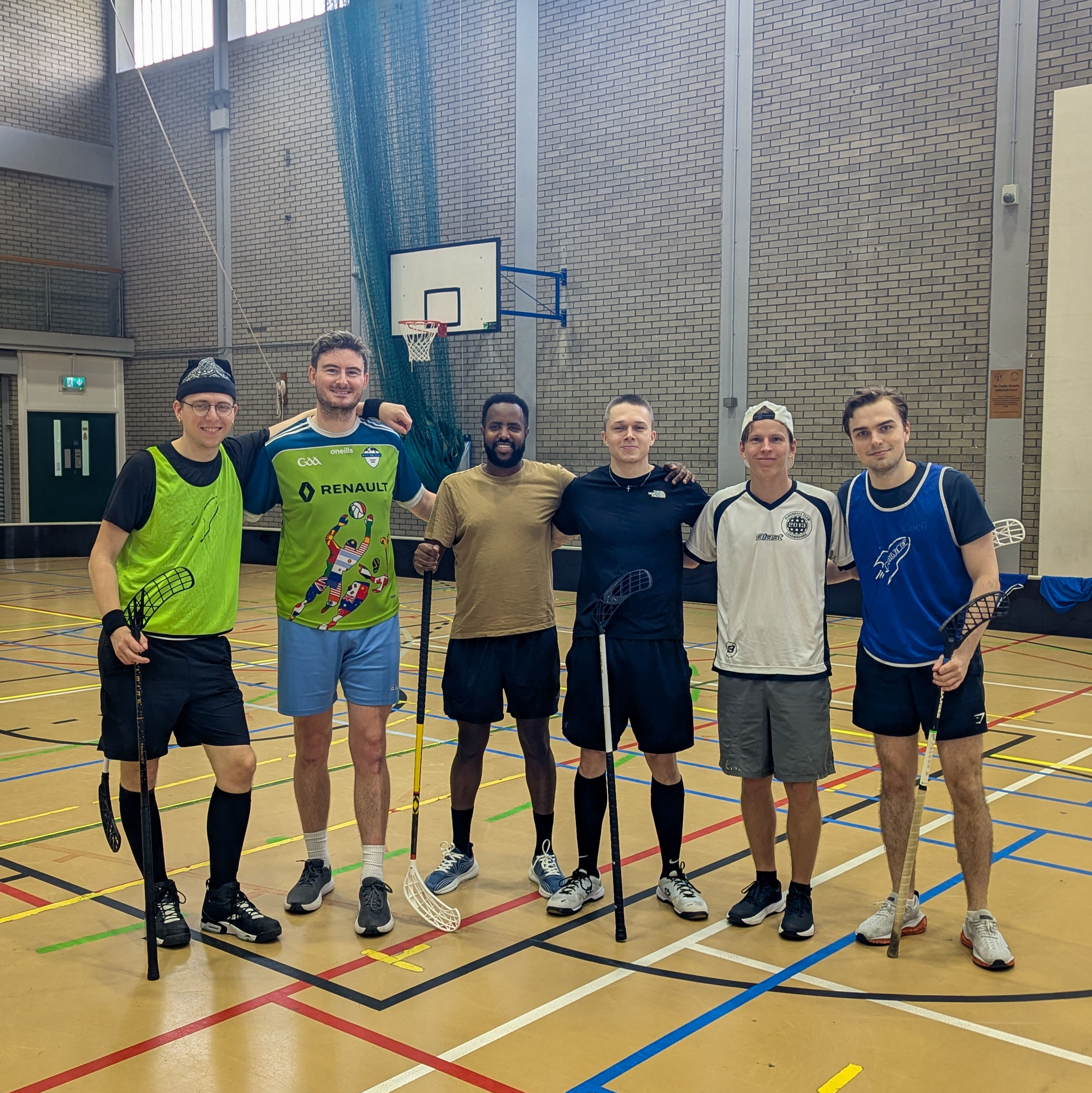 Dublin Druids floorball session